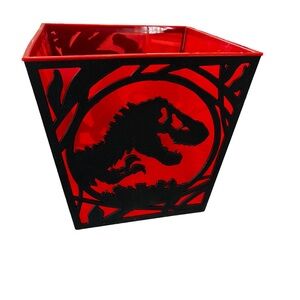 Jurassic World Rebirth Silhouette Popcorn Bucket Regal Cinemas T-Rex Collectible